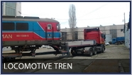 transport agabaritic - locomotive tren